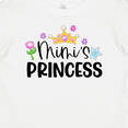 thumbnail image 4 of Inktastic Mimi's Princess Crown and Flowers Girls Baby T-Shirt, 4 of 5