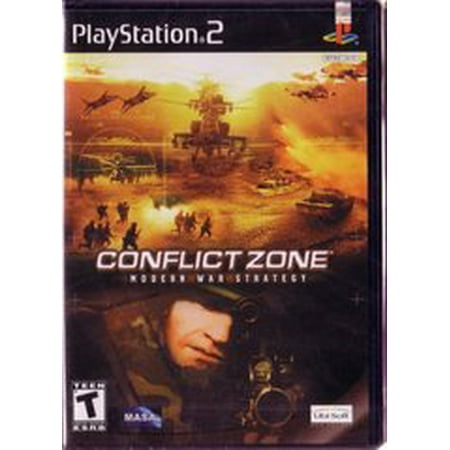 Conflict Zone Modern War Strategy - PS2 Playstation 2 (Best Modern War Games)