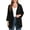 Black, variant on Daystry Plus Size Cardigan for Women 3/4 Sleeve Casual Open Front Light Cardigan Black-3X