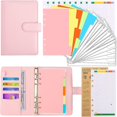 thumbnail image 1 of Cash Envelopes For Budgeting With 6 Ring Binder, Budget Envelopes System For Money Saving (black), 1 of 5