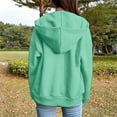 thumbnail image 6 of Womens Zip Up Sweatshirt, Hoodies for Women Fall Outdoor Casual Vintage Solid Color Athletic Workout Hooded Coats with Pockets S-3XL, 6 of 6