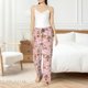 thumbnail image 4 of Balery Gingerbread Houses Pink Wonderland Pantalones de pijama para mujer, pijamas ultraligeros, pantalones de estar por casa-3X-Large, 4 of 6