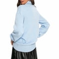 thumbnail image 6 of Women's Loose Sweaters Autumn and Winter Clothes Harajuku Fashion Solid Color Warm Long Sleeve Pullover Women's Street Clothing-h-L, 6 of 7