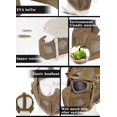 thumbnail image 6 of Wosport V5 Conqueror Nylon Mask Ear Protection and Breath ability for Adult Male  Sports - Tan, 6 of 7
