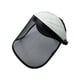 thumbnail image 3 of Tapa de protección facial Sunnimix para jardín visera de malla ajustable Blanco, 3 of 8