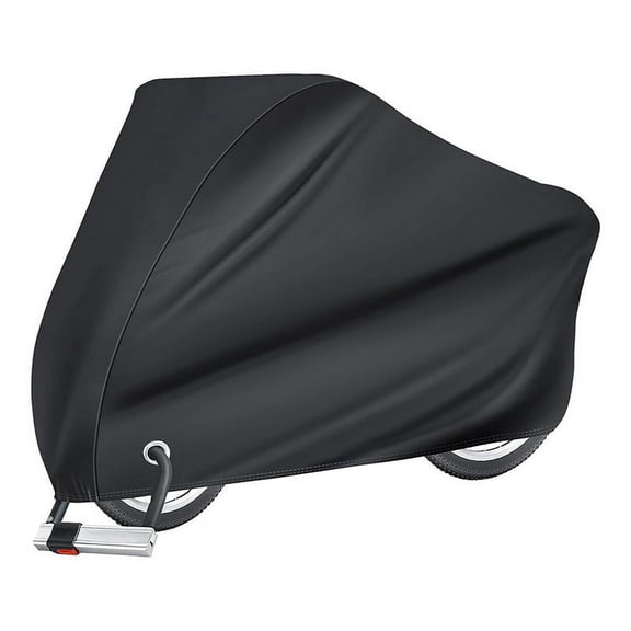 Bike Cover Outdoor Waterproof Bicycle Covers Rain Sun UV Dust Cover with Lock Hole for Mountain, Road, Electric Bikes