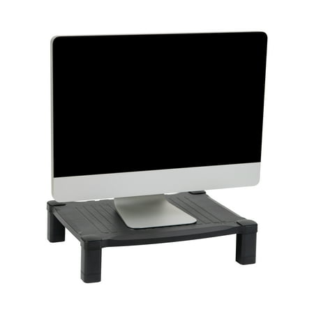 UPC: 0887530007590 | Mind Reader Adjustable Plastic Monitor and Laptop Stand  Black