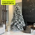 thumbnail image 2 of Árbol de Navidad Nevado Artego 2.20m Premium Pino Artificial Frondoso incluye maleta, 2 of 8