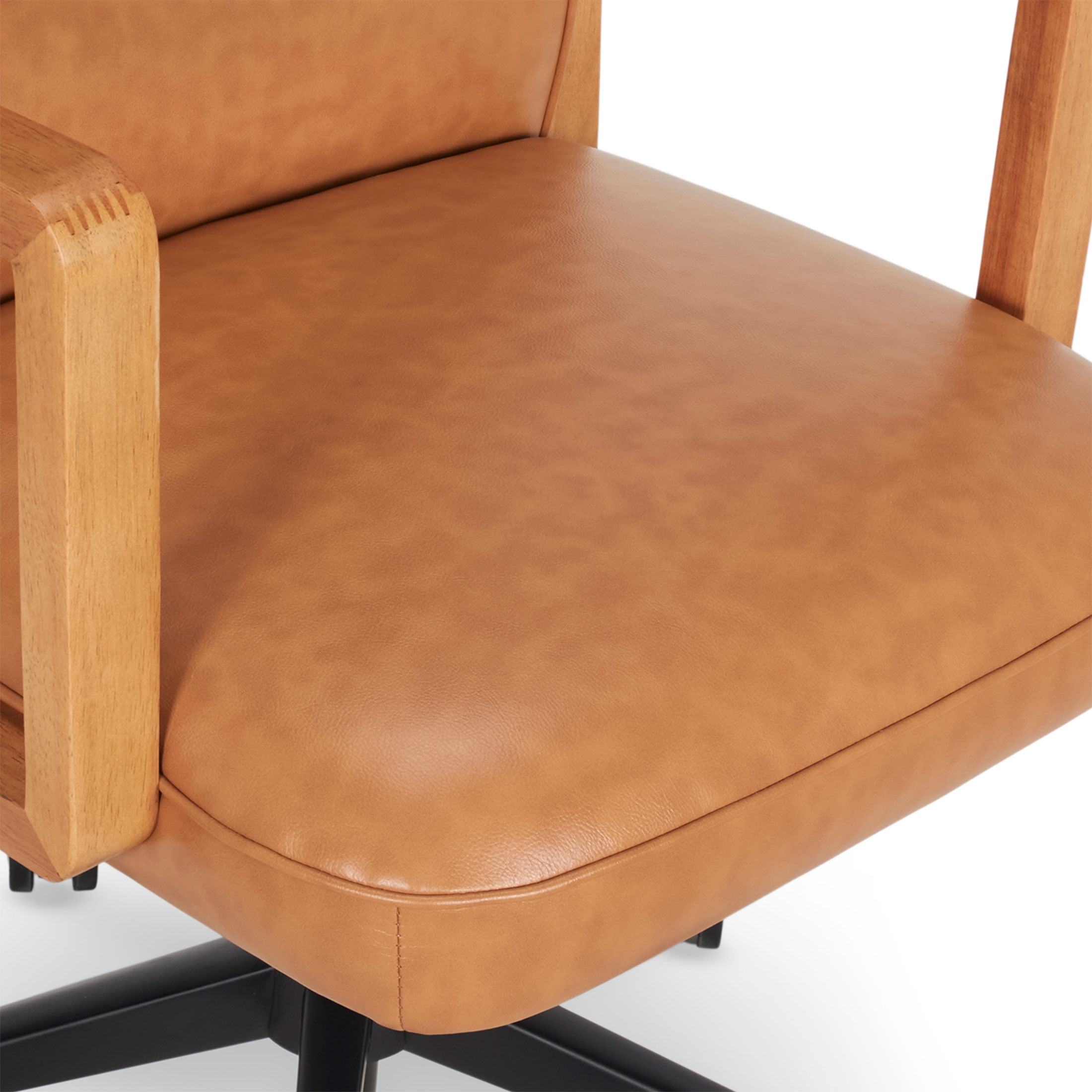 Better Homes & Gardens Ezra Office Chair, Chestnut