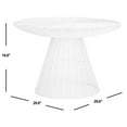 thumbnail image 3 of SAFAVIEH Reginald Wire Coffee Table White, 3 of 4