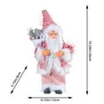 thumbnail image 2 of putnchl Small Santa Claus Figurines Standing Santa Statue Miniature Collection Hanging Santa Claus Pendant For Christmas Tree,Fireplace,Tabletop Centerpieces, 2 of 2