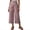 Red, variant on Qiopertar Linen Cropped Trousers for Women Loose Fit Striped Pants with Extra Large Patch Pocket Casual Comfy Breathable Wide Leg Pants, Blue XXL