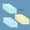 30-Blue/Yellow/Green, variant on zrova 30 Pack A4 Clear Plastic Poly Envelopes with Snap Button Closure, Letter Booklet for Office