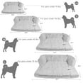 thumbnail image 2 of Sennaux Pet Bed for Dogs Cats Plush Sofa-Style Dog Bed Mat, 2 of 6
