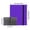 Purple, variant on Sports Card Storage,Football Card Binder,9-Pocket Trading Card Binder,Trading Card Binder 360 Pocket Side Loading Card Album Holder Storage Book for Collectible Cards(White)