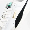 thumbnail image 3 of PU & MA Basket VTG White Black Green Yellow Gold Sneaker Shoe Trainer, 3 of 6