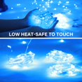 thumbnail image 4 of Batería azul Fairy Lights Onforu de 20 LED, 2 m, impermeable, paquete de 16, 4 of 8
