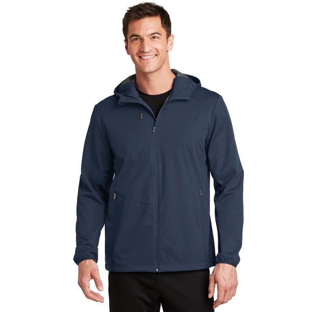 Chaqueta Soft Shell con capucha Port Authority® Active. J719 Autoridad Portuaria J719