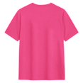 thumbnail image 7 of Zylarhe Mens Tshirt, Custom Photo T Shirt Summer Short Sleeve Tee For Picture Printing Idea Cool Comfortable Casual Wear Hot Pink XXXL, 7 of 7