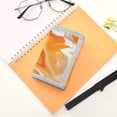 thumbnail image 7 of Cloth Purse Boys' Novelty Wallets Girls' Novelty Wallets Men's Wallets Women's Wallets Card Wallet Cash Wallet Student ID Bag Coin Wallet Orange Marble Pattern, 7 of 7