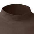 thumbnail image 5 of GrmtClth Mens Turtleneck Long Sleeve Stretch Warm Underwear Shirt 2025 Winter Lightweight Pullover Tops Coffee XXL, 5 of 5