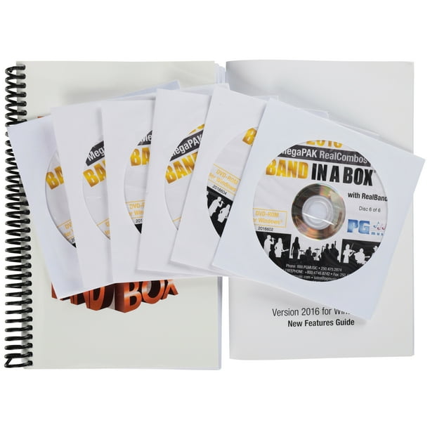 Band in a Box® Intelligent Music Software MegaPAK