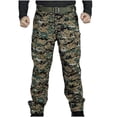 thumbnail image 3 of Mens Athletic Joggers Pants Loose Cotton Cargo Sweat Pants Mens Long Trousers Camouflage 3XL, 3 of 6