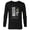 Black, variant on Star Wars Boba Fett Han Solo in Carbonite “Say Freeze” Funny - Long Sleeve T-Shirt for Men - Customized-White