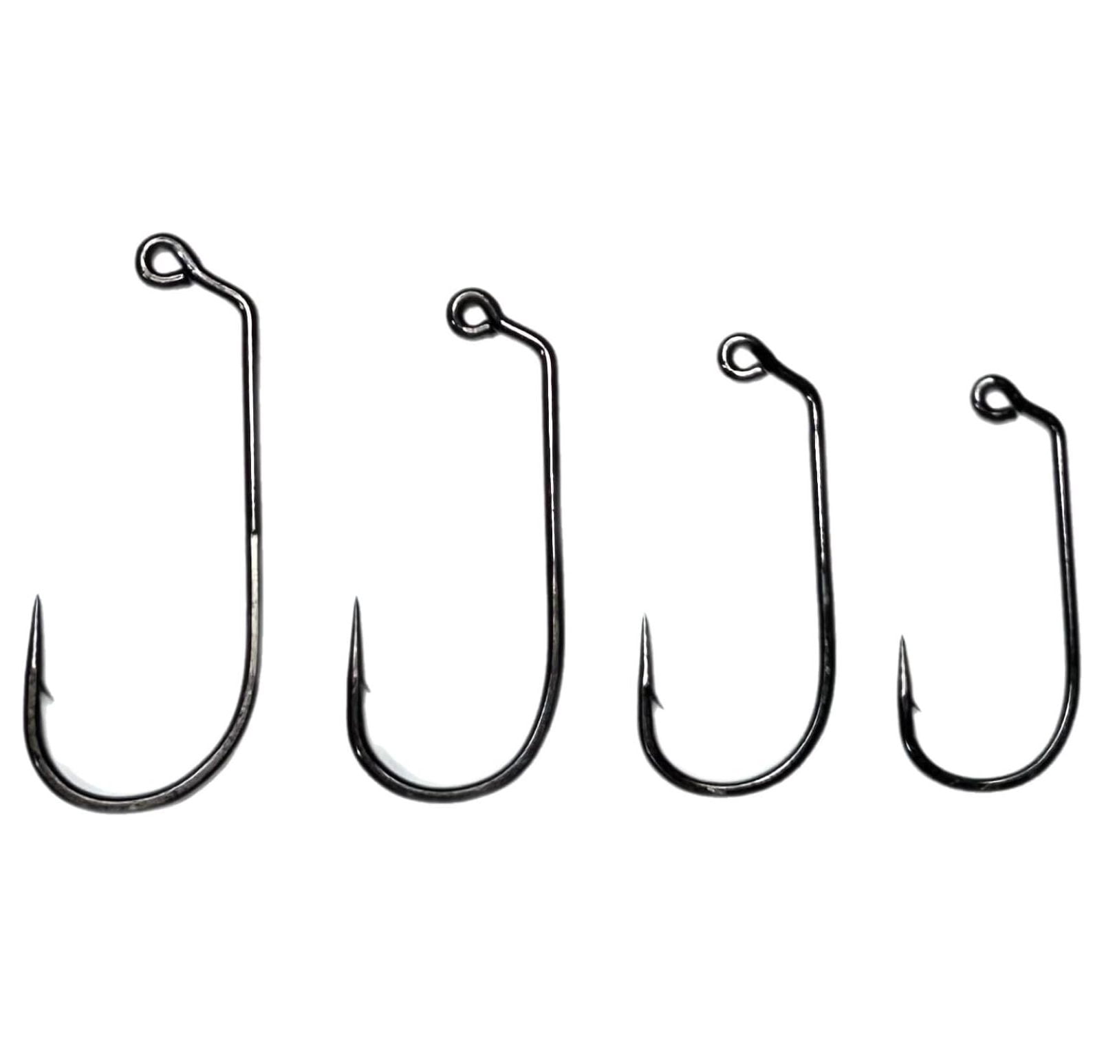 Mustad 32824 2X Strong Ultra Point 60 Degree Jig Fishing 100 Pack 1/0-6/0, DIY Jig, Fits The Do It Molds Great for Pouring Your Own Fishing Jigs Mustad 32824 2X BN 100 Pack 2/0