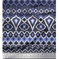 thumbnail image 1 of Soimoi Crepe Silk Fabric Aztec Geometric Print Fabric by The Yard 42 Inch Wide, 1 of 1