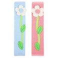 thumbnail image 1 of 2 Pcs Poignée de Porte de Réfrigérateur Décorée de Fleurs, 1 of 8