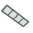 thumbnail image 1 of HEPA Exhaust Filter for Eureka EF6, AS1000, AS1040, ASM Series, Replaces 69963, 1 of 1