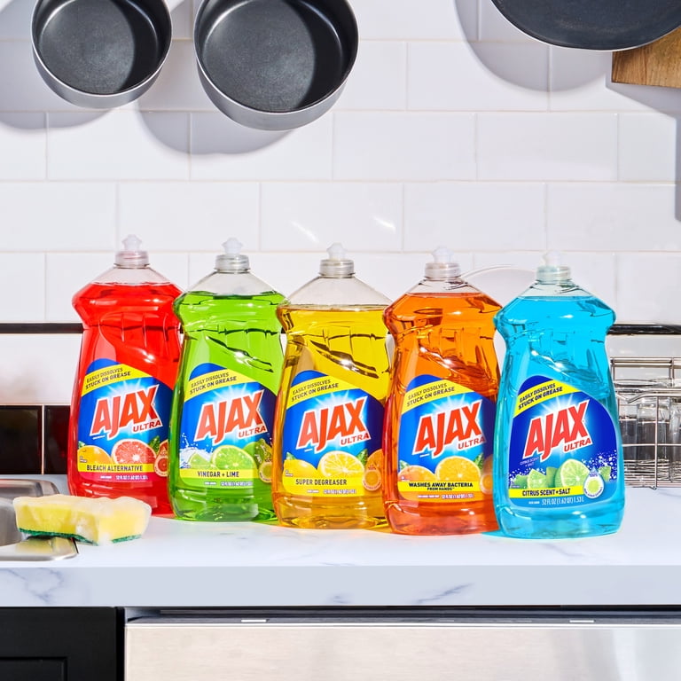 Ajax Liquid Dish Soap, Orange Scent, 14 Fluid Ounce - Walmart.com