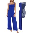 thumbnail image 1 of Mono Popilush, casual, holgado, elegante, para mujer, azul XXL, 1 of 6