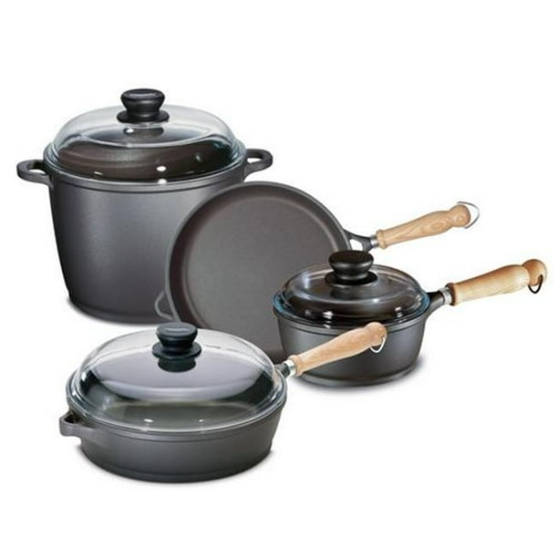 Berndes 674005 Tradition 7 Pc Cast Aluminum Nonstick Cookware Set