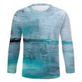 thumbnail image 4 of Tops de hombre Camiseta estampada vintage Blusa informal de manga larga popular personalizada Pompotops oipoqjl1633, 4 of 6