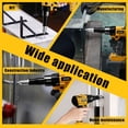 thumbnail image 3 of Pop Rivet Gun For 20V Battery, Cordless Rivet Tool With 3 Size (1/8", 5/32", 3/16") Aluminum Rivets, Brushless Motor Rivet Gun Kit Nose Piece（NO  Battery）, 3 of 8