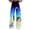 Multicolor, variant on kaondbfi Women's Print Jeans Mid Waisted Wide Leg Baggy Flare Pants with Pockets Summer Jeans for Women