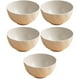 thumbnail image 1 of Tazón de Paja de 15 Cm | Tazón Grande para Comida Doméstica, Ideal para Dormitorios de Estudiantes y Uso Familiar | Vajilla Ecológica para Fideos Instantáneos y Cereales | Juego de 5 Unidades Multico, 1 of 2