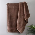 thumbnail image 4 of Superior Egyptian Cotton Absorbent Mocha Bath Towel Set of 2, 4 of 15