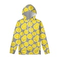 thumbnail image 3 of Sudadera con capucha con estampado 3D de limón y fruta, ropa para hombre, sudadera con capucha de dibujos animados genial para niños, jersey de manga larga, sudaderas informales de calle, 3 of 4