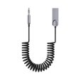 thumbnail image 1 of Receptor Bluetooth Adaptador Auxiliar USB A Jack 3.5 Mm Audio Coche Aux 5.0 Kit Manos Libres Para De BT Transmisor Soporte TF Tarjeta Función huangjie unisex, 1 of 2
