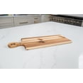 thumbnail image 4 of Lipper International Tabla Para Servir Y Cortar De Madera De Acacia, 19,75 X 7 X 0,5 Pulgadas, 4 of 5