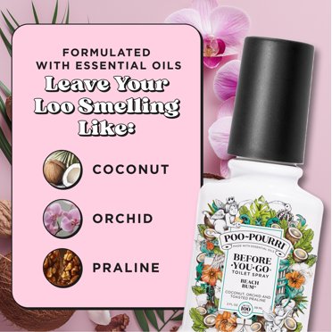 Poo-Pourri Before-You-Go Toilet Spray - 59ml, 100% Natural Essential Oils (Royal Flush - Eucalyptus & Spearmint)