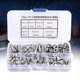 thumbnail image 3 of Assortiment de 140 vis à tête cylindrique à six pans creux en acier inoxydable #10-32, 3 of 4