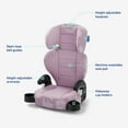 thumbnail image 6 of Graco TurboBooster 2.0 Highback Booster Seat, Lilac Mod, Pink, 6 of 7