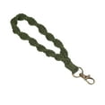 thumbnail image 1 of Unique Bargains Wrist Lanyard for Keys, Braided Twisted Keyring Hand Wrist Lanyards, Green, 1 of 5