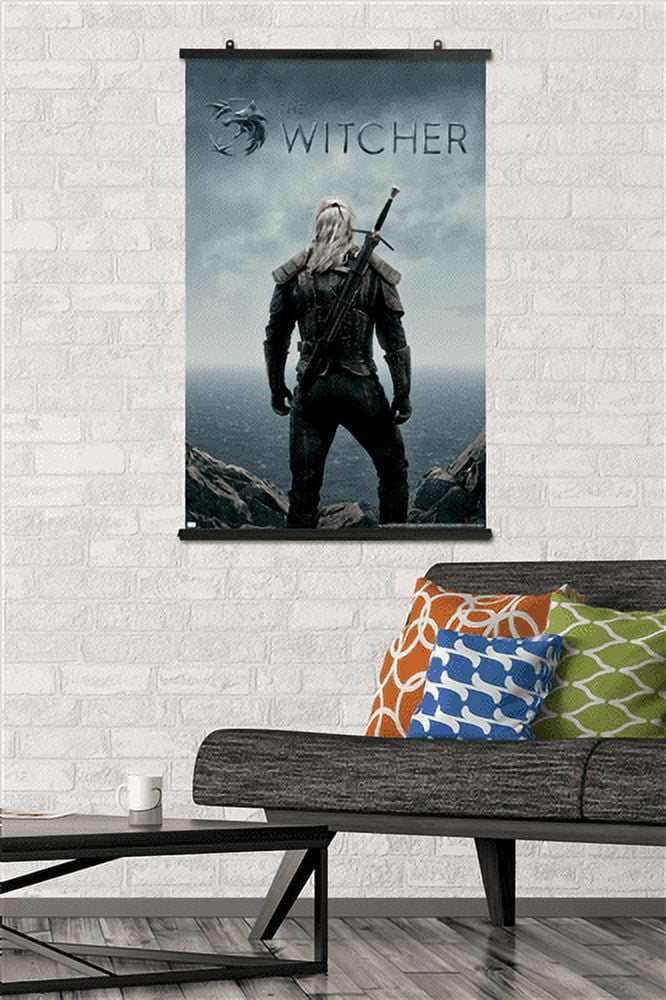 Netflix The Witcher - Teaser Wall Poster, 22.375" x 34"