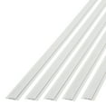 thumbnail image 1 of FASÄDE 47 in. Decorative Vinyl Divider Trim Matte White (5 Pack), 1 of 8
