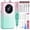 Gradient Pink & Green, variant on SAVILAND Professional Nail Drill 40000RPM, Electric Nail File for Acrylic & Gel Nails, Fast 30s Removal, Low Noise & Low Heat, Portable E-File for Manicure Pedicure Salon & Home Use